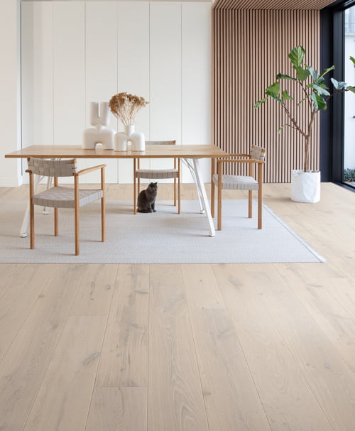 Quick-Step 实木复合地板，适用于餐厅的完美地板